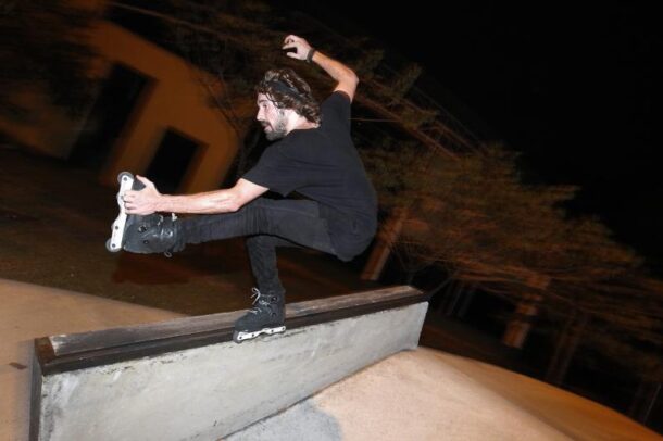 Richie Eisler thinks his full-time career as a pro-blader had a late start because he was busy getting an education. He has a Masters Degree in International Business.