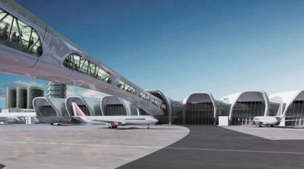An artist impression of what KLIA2 will look like when it opens this May 2.