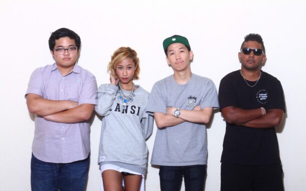 The Raising The Bar crew: (from left) Dae, Al Caponey, Jin Hackman and Mash. Mr. Dan, Mastermind and Uno are not pictured here.