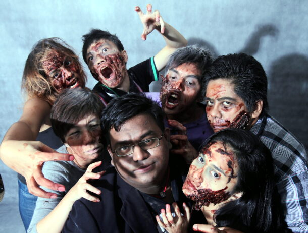 Out to get you: ChaCha Charan struggled to sell his zombie run idea initially, but now he does zombie runs for large corporate clients.