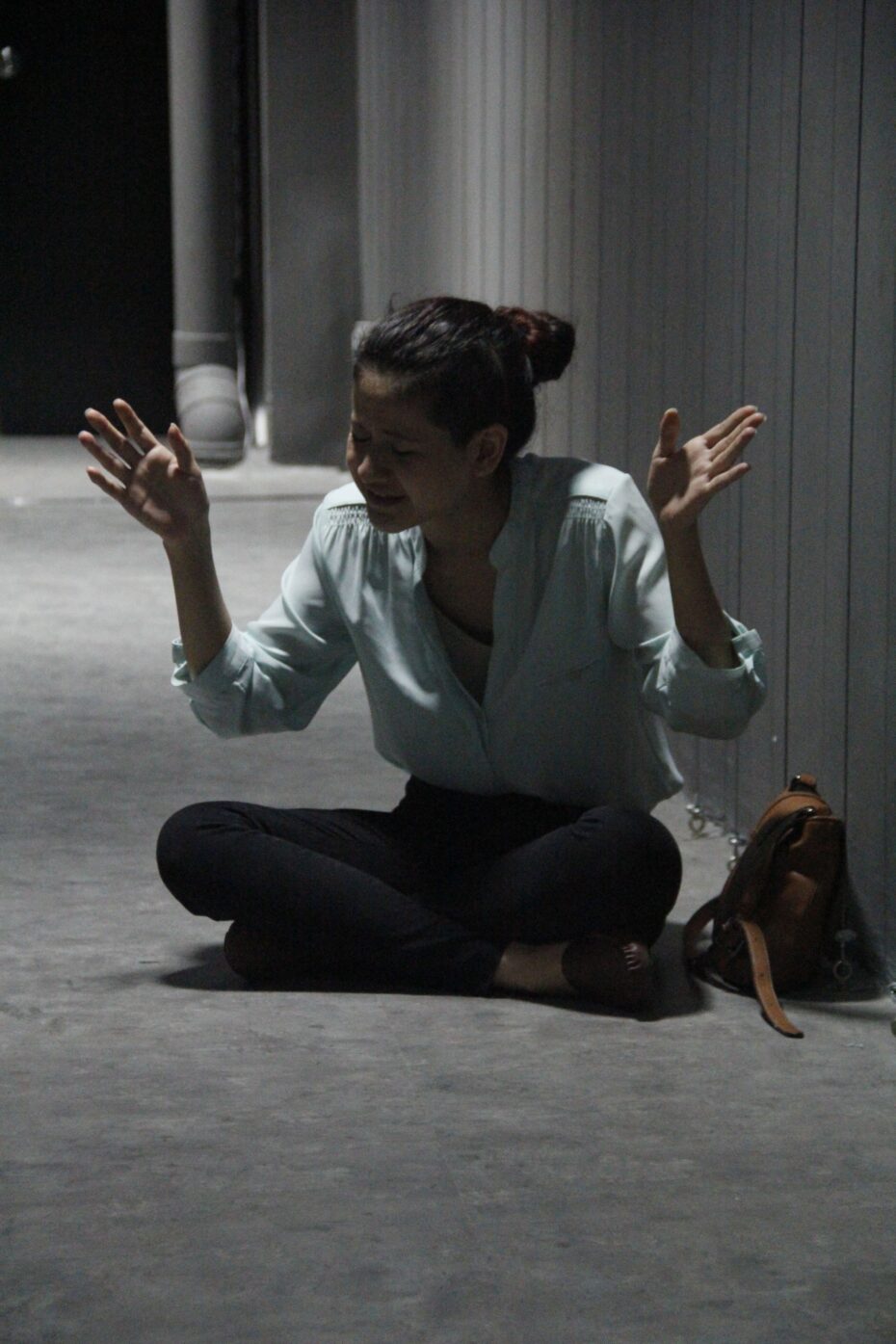 Aleysha in a scene from Zainah Anwar’s Mak Mu Siapa?