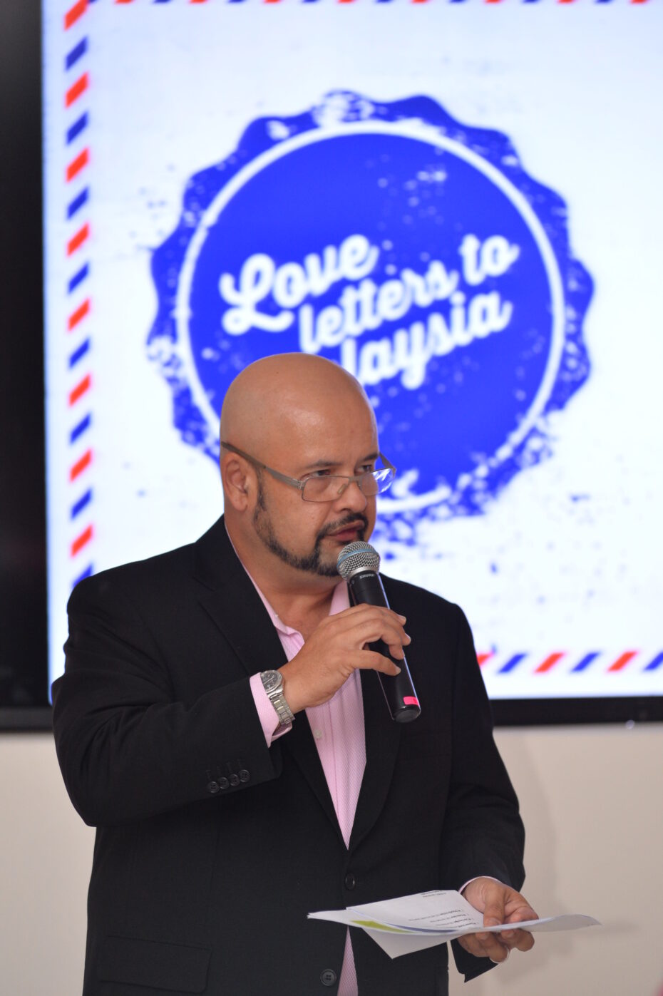 Down memory lane: Harith Iskandar hosted the Love Letters To Malaysia event, a screening and panel discussion on 18 of Petronas” best TV commercials.