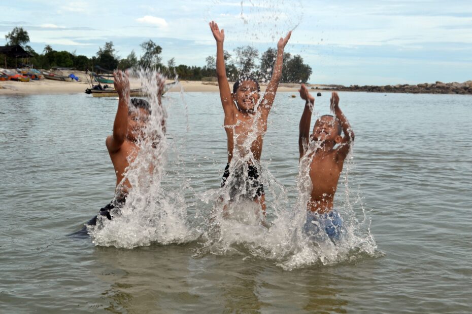 Kids and Nature by Ahmad Nabil Imran Rosman