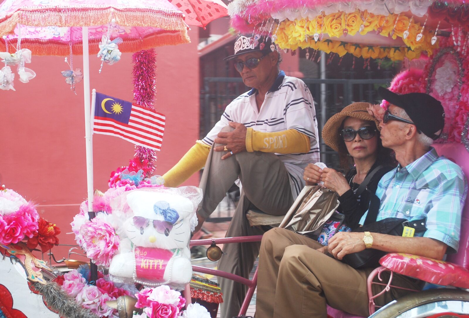 Just keep riding: Mohd Salleh Abdul has been a trishaw rider for 45 years, and he plans to keep going as long as he can