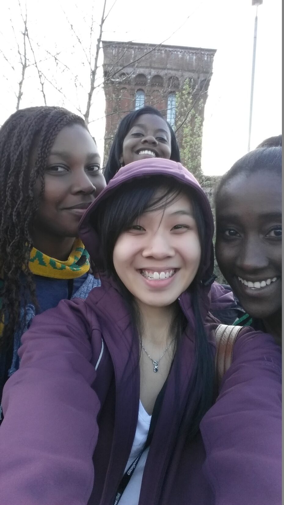 Tan met aspiring young journalists from around the world at the conference, which was open to delegates from across the Commonwealth.