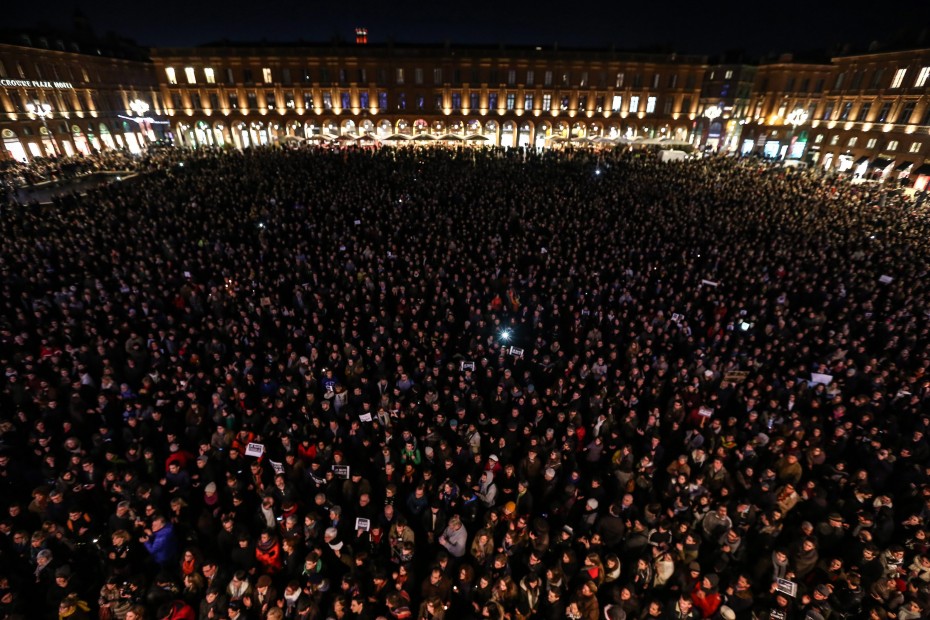Toulouse, southern France. -- Photo by EPA