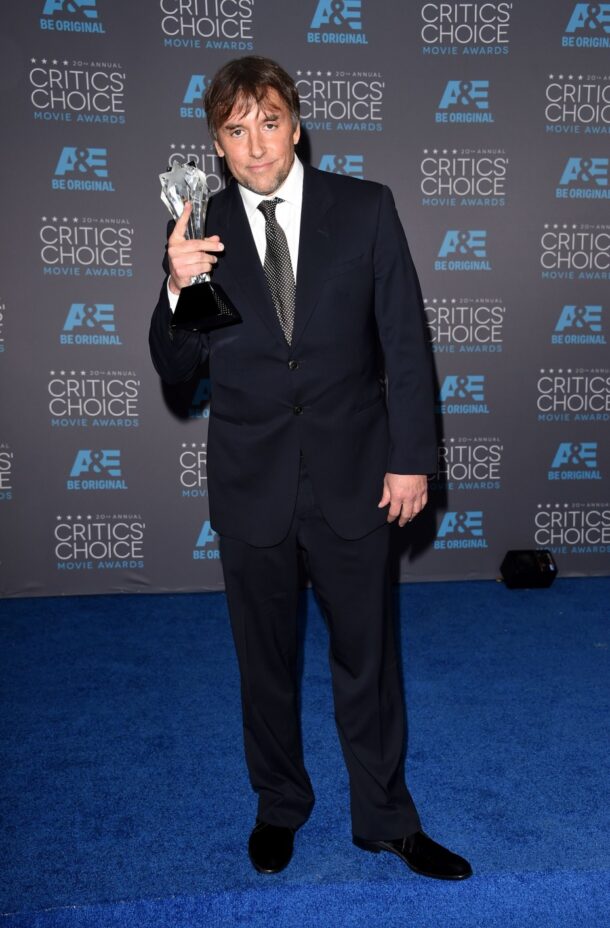 Boyhood director Richard Linklater won Best Director at the Golden Globes and then, at the Critics' Choice Movie Awards. He's also nominated for the same award for the Oscars happening February 22. -- Photo by AFP.