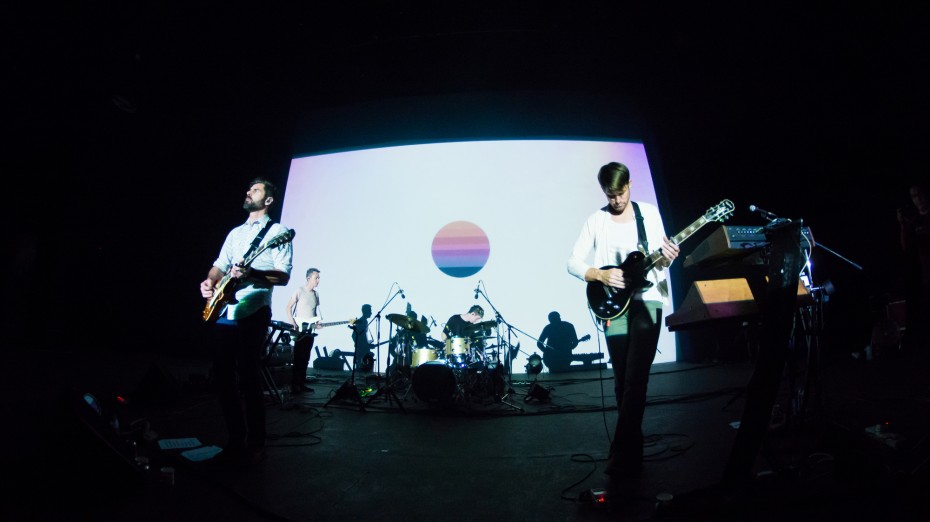 Tycho performed to a seated audience at KLPac, an experience Hansen referred to as ‘interesting’.