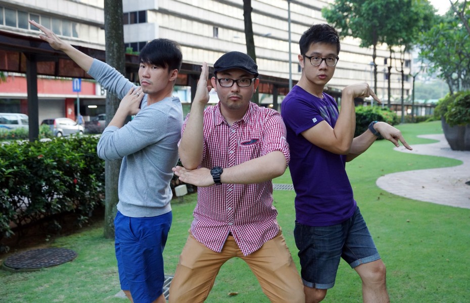 (From left) Eric Lin, Joshua Chiam and Jason Goh of TricycleTV are all geared up to make more diverse videos this year!