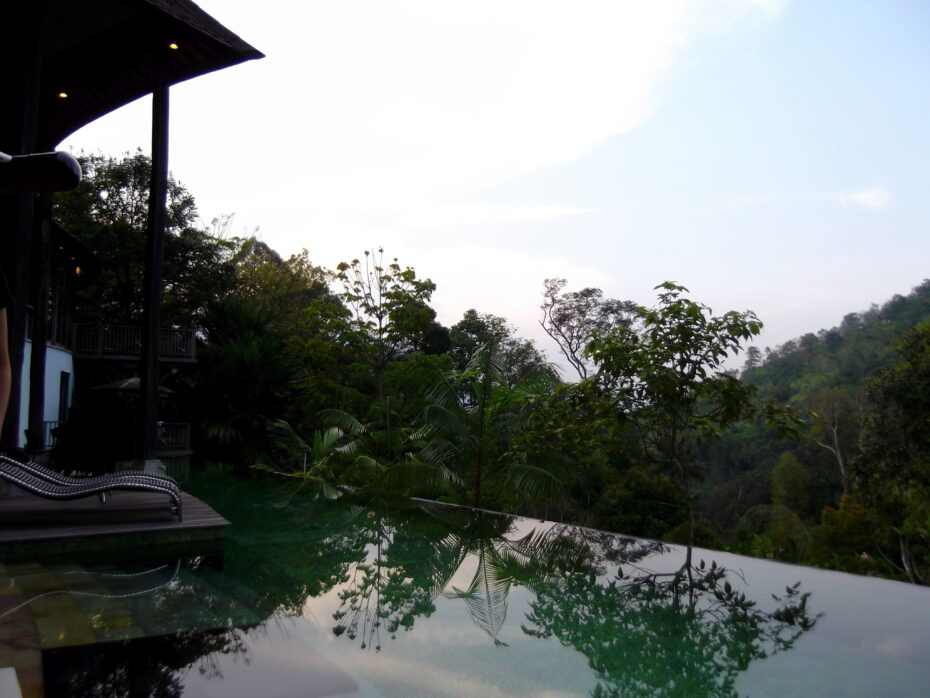 Even the pool at Casabrina uses an advance computerised system to reduce the amount of chlorine in the water.