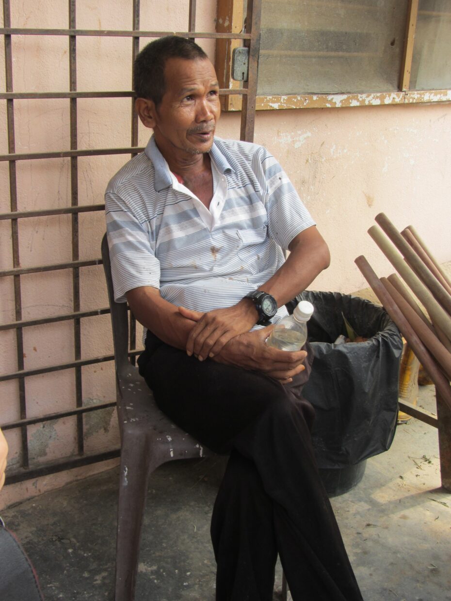 Marif, a 51-year-old Orang Asli, has slowly embraced the changes brought by the government to his village, and is now in charge of the landscaping in the Kuala Gandah Elephant Sanctuary.