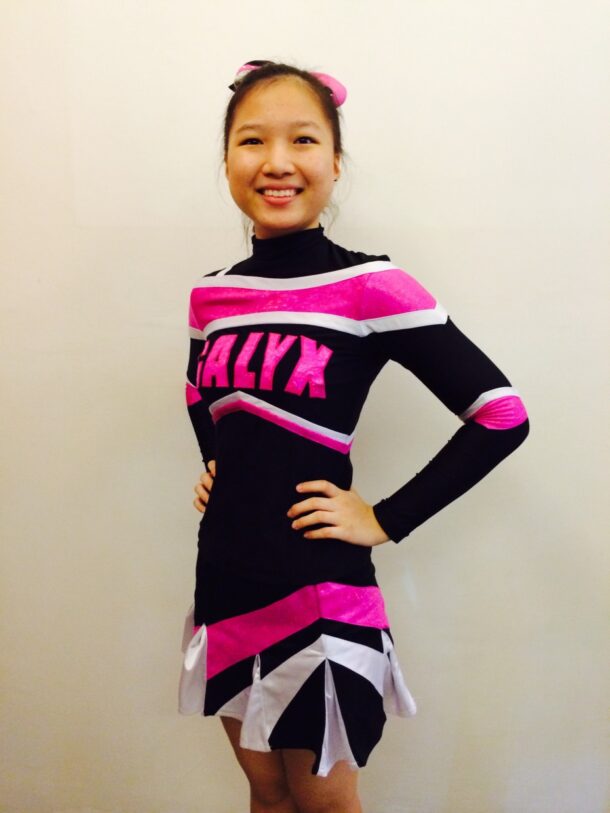 Calyx team captain Melodie Lim battles asthma during her routines, but refuses to give the sport up.