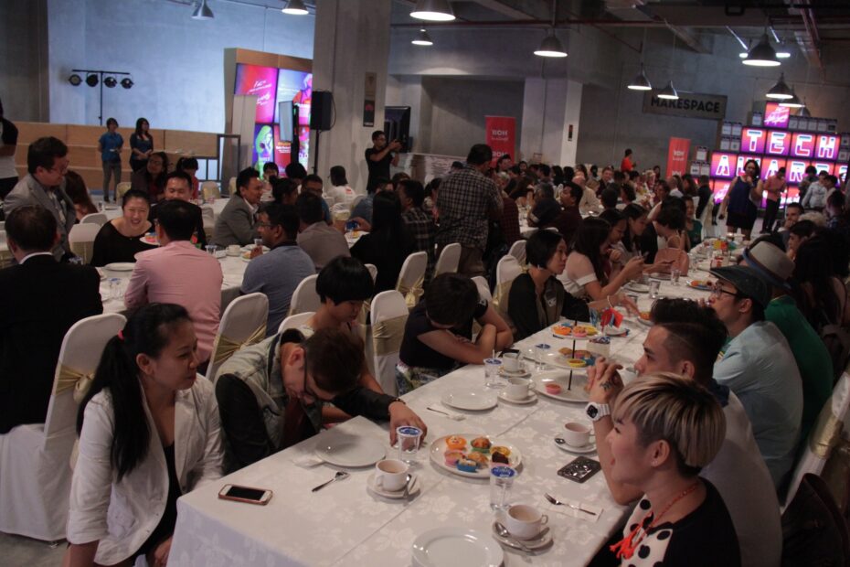 The event was part tea party, part awards ceremony so the judges, nominees and guests enjoyed delicious refreshments and tea before the awards began.