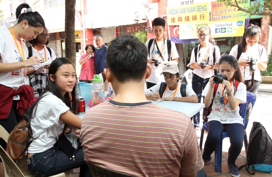 BRATs Johor Baru young journalist camp organised by R.AGE