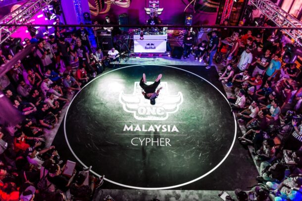 The Cypher stage. Where over 200 local b-boys battled to become Malaysia's number one.