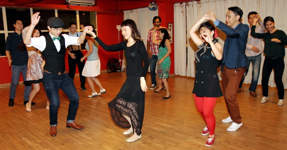 Don't worry, the beginner's taster class is open to all including those with two left feet.