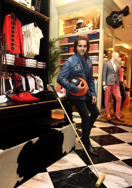 "I love a lot of the stuff they have." Jumabhoy says about La Martina's latest collection. "What I love about La Martina is their attention to detail. It's the stuff that makes this brand."