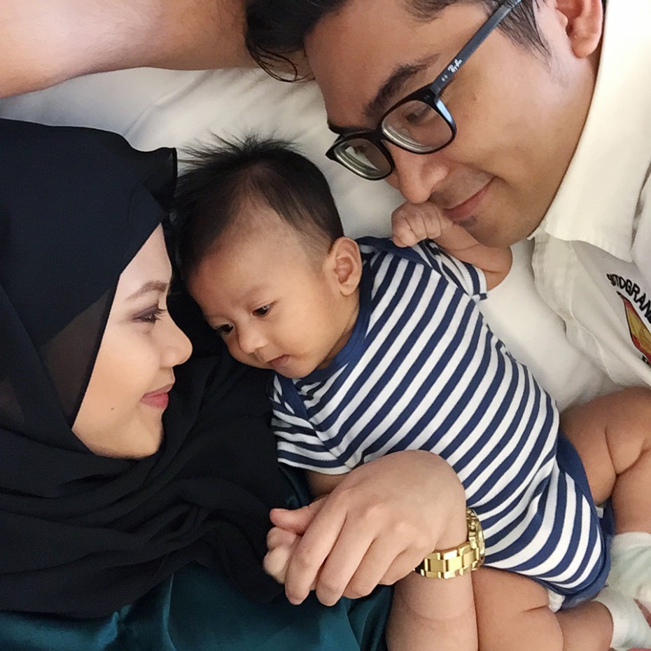 Sabrina and her husband both agree that she will return to the workforce, but are also facing a dilemma on childcare. 'We have heard so many frightening news of child abuse in nurseries, but we have no choice since we don't have any family members nearby who could take care of our child while we are at work.' — Photo: Sabrina's own