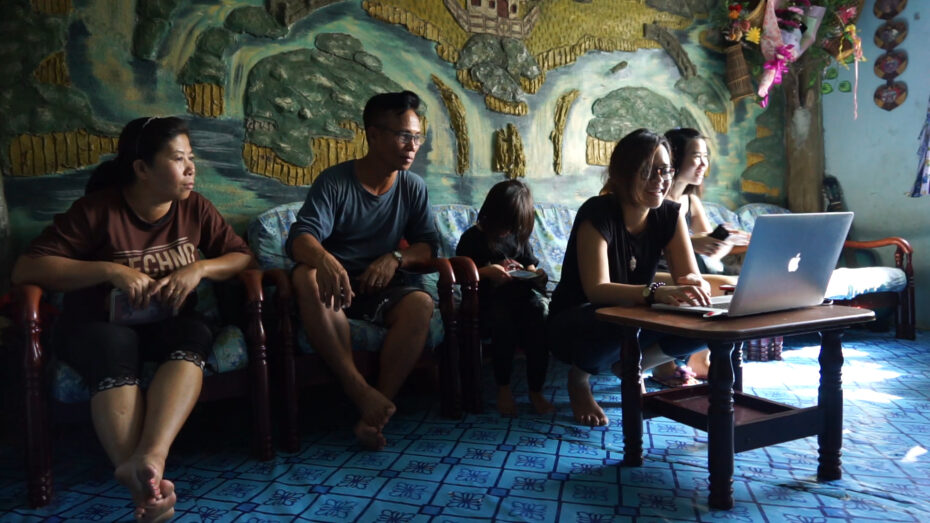 Nadira lived in Kampung Bongkud for a month to help document the locals stories.