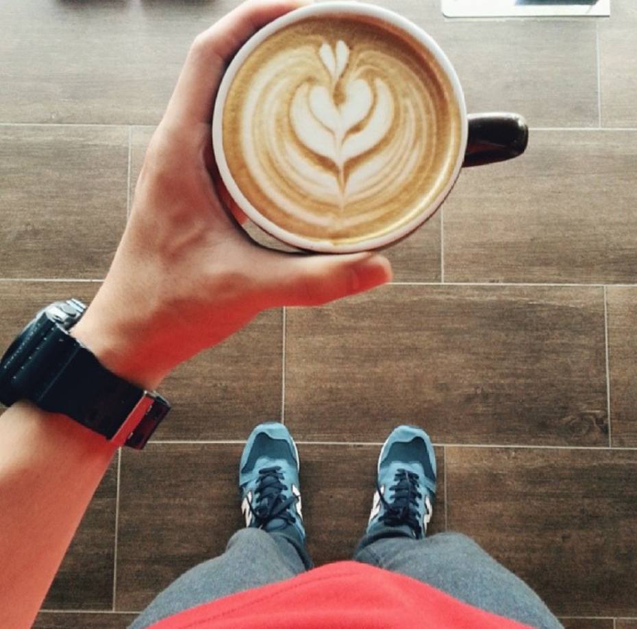 Koay began his journey into the world of coffee by experimenting with latte art. — Photo: Keith Koay