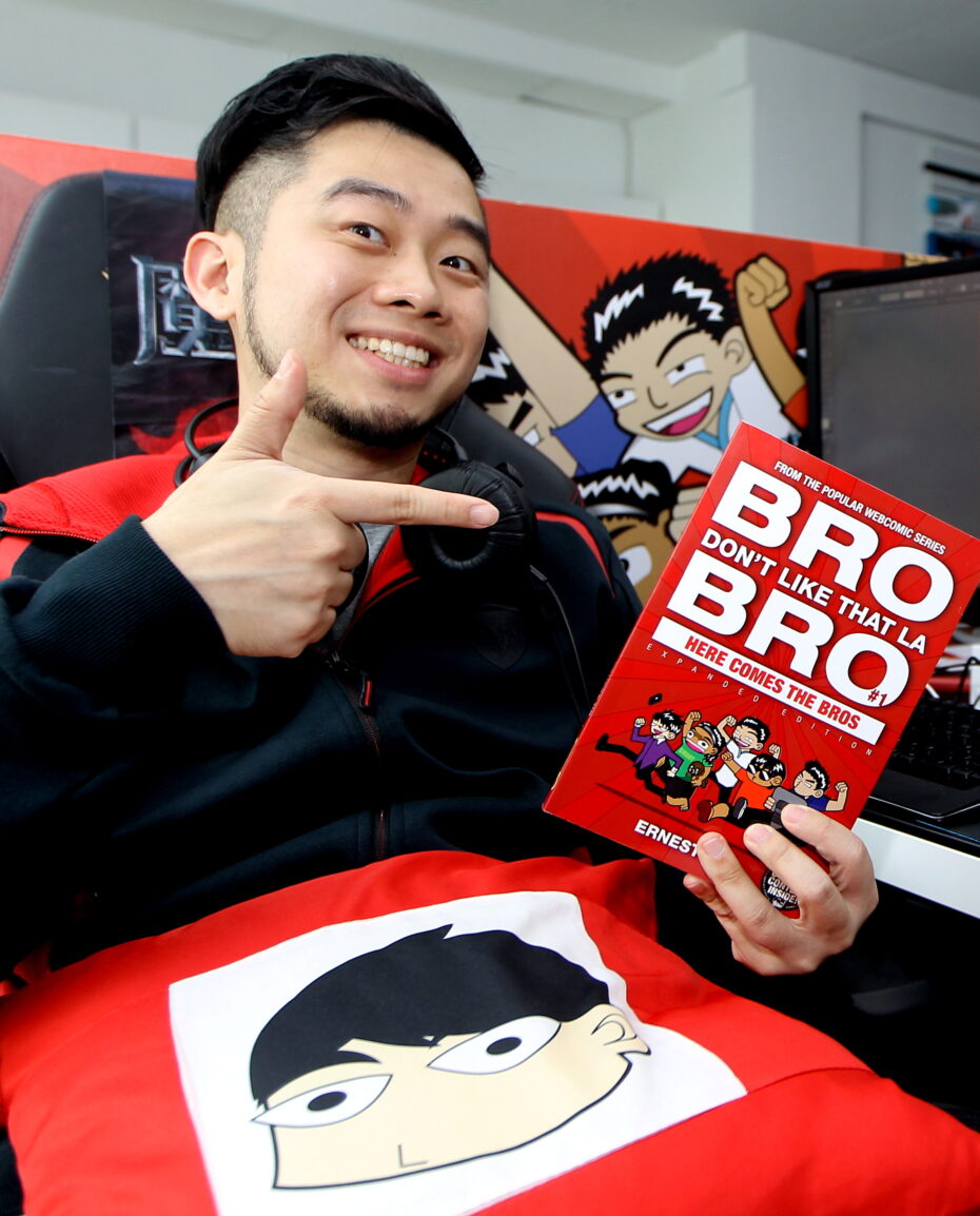 A successful web artist, author and YouTuber, Ng said he would never have been as successful as he is now without social media. -KHAIRUL IMRAN / The Star