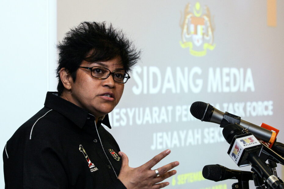 Azalina headed the enactment of the proposed Child Sexual Crimes Bill that is tabled in Parliament today. — fotoBERNAMA